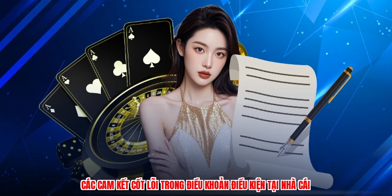 Các cam kết cốt lõi trong điều khoản điều kiện tại nhà cái