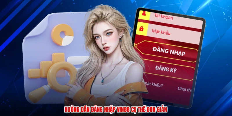 Hướng dẫn đăng nhập Vin88 cụ thể đơn giản