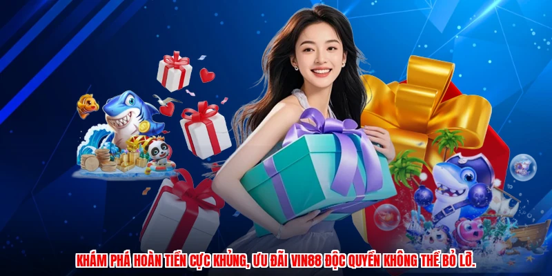 Khám phá hoàn tiền cực khủng, ưu đãi VIN88 độc quyền không thể bỏ lỡ.