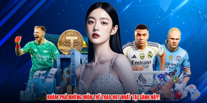 Khám phá những môn thể thao HOT nhất tại sảnh này!
