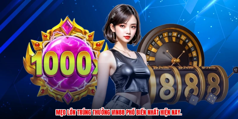 Mẹo lớn trúng thưởng VIN88 phổ biến nhất hiện nay.