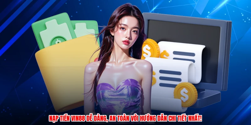 Nạp tiền Vin88 dễ dàng, an toàn với hướng dẫn chi tiết nhất!