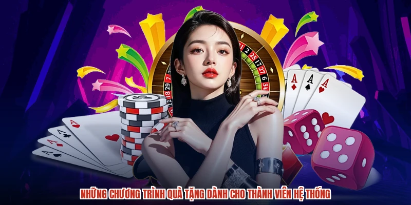 Những chương trình quà tặng dành cho thành viên hệ thống